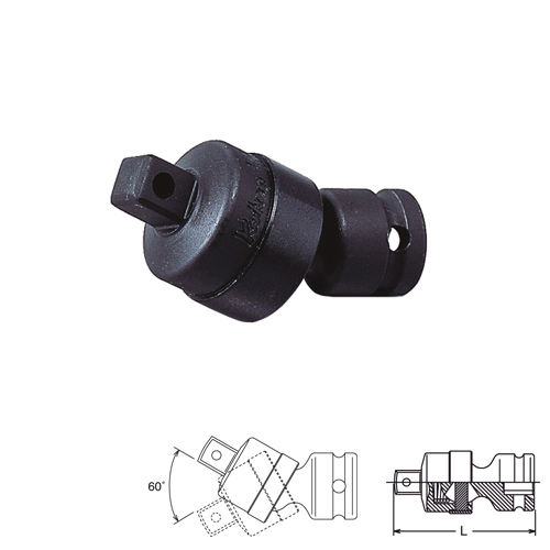 SKI - สกี จำหน่ายสินค้าหลากหลาย และคุณภาพดี | KOKEN 12770-B ข้ออ่อน ลม ขนาด 1/4นิ้ว รุ่น B แบบลูกปืน