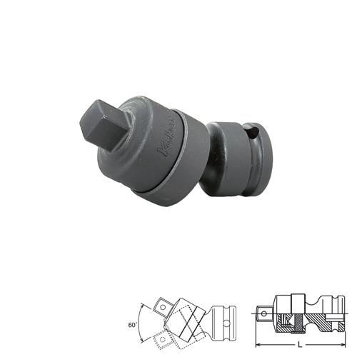 SKI - สกี จำหน่ายสินค้าหลากหลาย และคุณภาพดี | KOKEN 13770-B ข้ออ่อนลม ขนาด 3/8นิ้ว รุ่น B แบบลูกปืน