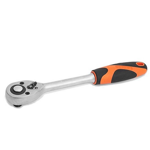 SKI - สกี จำหน่ายสินค้าหลากหลาย และคุณภาพดี | KENDO 16121 ด้ามฟรี 1/2นิ้ว (ชุบโครเมียม/ด้ามหุ้มยาง)