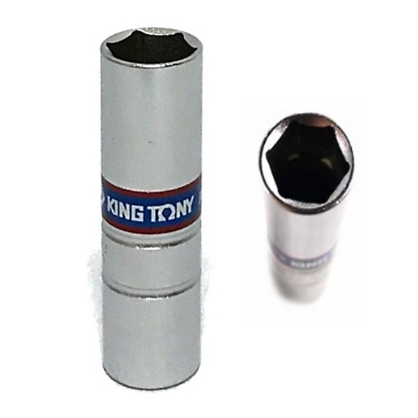 SKI - สกี จำหน่ายสินค้าหลากหลาย และคุณภาพดี | KINGTONY ลูกบ๊อกถอดหัวเทียนยางดูด 14 มิล