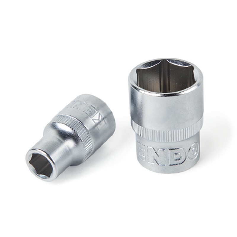 SKI - สกี จำหน่ายสินค้าหลากหลาย และคุณภาพดี | KENDO 16704 ลูกบ๊อกซ์ รู 1/2นิ้ว-6P-11mm.