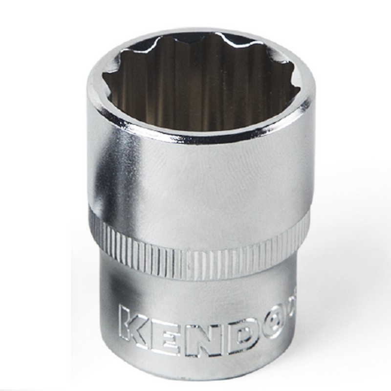 SKI - สกี จำหน่ายสินค้าหลากหลาย และคุณภาพดี | KENDO 16762 ลูกบ๊อกซ์ รู 1/2นิ้ว-12P-9mm.