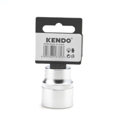 KENDO 16780 ลูกบ๊อกซ์ รู 1/2นิ้ว-12P-27mm.