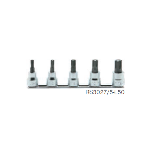KOKEN RS3025/8-L50 ชุดบ๊อกซ์เดือยโผล่ ท๊อกซ์ 8 ชิ้น ขนาด 3/8นิ้ว ยาว 50mm.