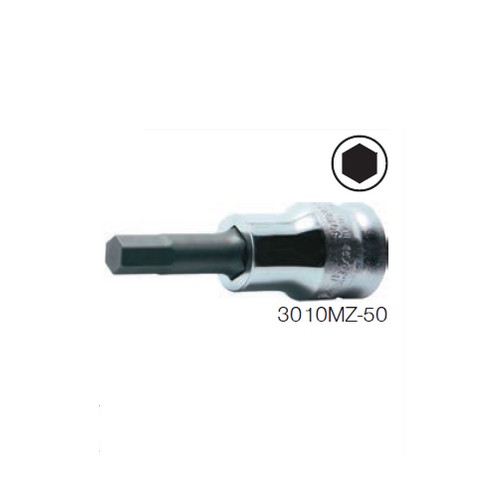 SKI - สกี จำหน่ายสินค้าหลากหลาย และคุณภาพดี | KOKEN 3010MZ.50 บ๊อกซ์เดือยโผล่ หกเหลี่ยม รุ่นแชด (มิล) ขนาด 3/8นิ้ว-10