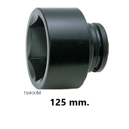 SKI - สกี จำหน่ายสินค้าหลากหลาย และคุณภาพดี | KOKEN 19400M-125 ลูกบ๊อกลมสั้น 2.1/2นิ้ว- 6P - 125mm