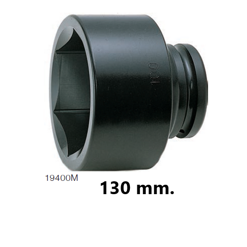 KOKEN 19400M-130 ลูกบ๊อกลมสั้น 2.1/2นิ้ว- 6P - 130mm