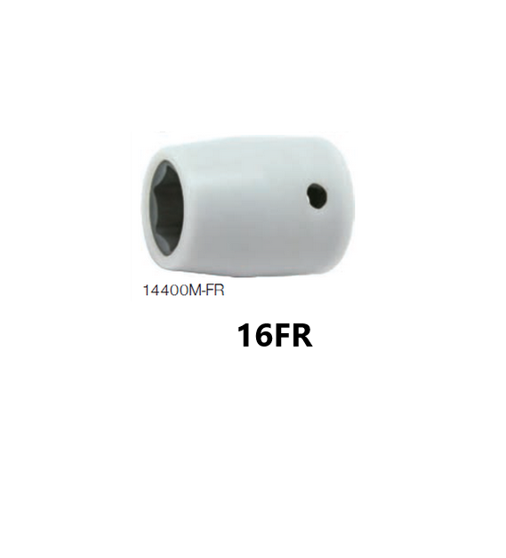 KOKEN 14400M-FR-16FR ลูกบ๊อกลม สั้น พร้อมปลอกป้องกัน 1/2นิ้ว-6P-38mm.