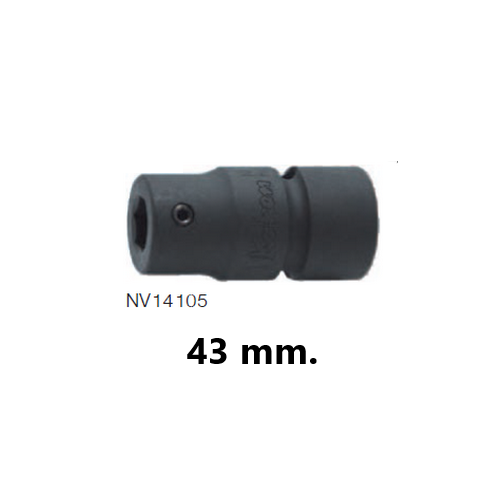 SKI - สกี จำหน่ายสินค้าหลากหลาย และคุณภาพดี | KOKEN NV14105 ลูกบ๊อกซ์ลม จับดอกไขควง ขนาด 1/2นิ้ว ใช้กับดอกไขควงแกน 11 มิล