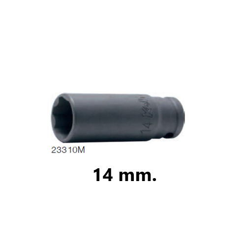 SKI - สกี จำหน่ายสินค้าหลากหลาย และคุณภาพดี | KOKEN 23310M-14 ลูกบ๊อกอินดัสเตรียล ยาว ถนอมมุมน๊อต 3/8นิ้ว-14