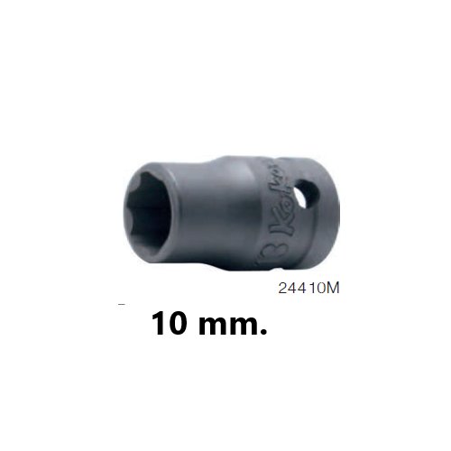 KOKEN 24410M-10 ลูกบ๊อกอินดัสเตรียล สั้น ถนอมมุมน๊อต 1/2นิ้ว-10