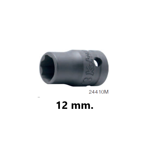 SKI - สกี จำหน่ายสินค้าหลากหลาย และคุณภาพดี | KOKEN 24410M-12 ลูกบ๊อกอินดัสเตรียล สั้น ถนอมมุมน๊อต 1/2นิ้ว-12