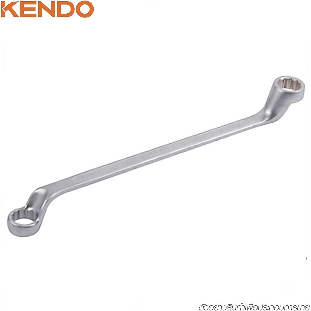 SKI - สกี จำหน่ายสินค้าหลากหลาย และคุณภาพดี | KENDO 15813 ประแจแหวนคอสูง (ชุบโครเมียม) 14x15mm