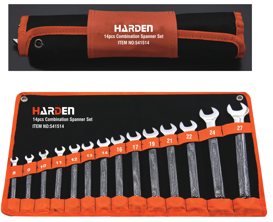 SKI - สกี จำหน่ายสินค้าหลากหลาย และคุณภาพดี | HARDEN แหวนข้างปากตาย 14 ตัว/ชุด  (8-27) #541514