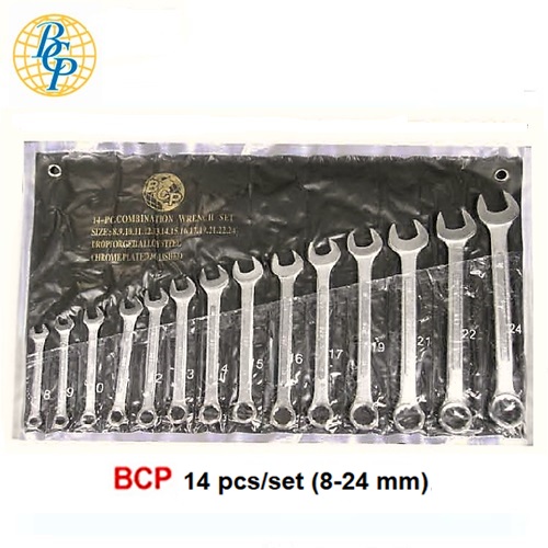 SKI - สกี จำหน่ายสินค้าหลากหลาย และคุณภาพดี | WINTON ชุดประแจแหวนข้างปากตาย SUper 14 ตัวชุด (8,9,10,11,12,13,14,15,16,17,19,21,22,24)