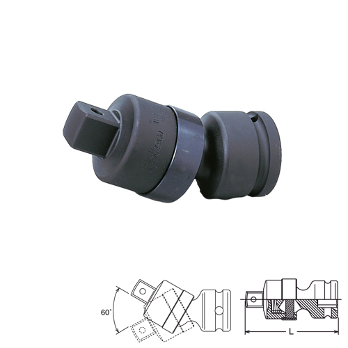 SKI - สกี จำหน่ายสินค้าหลากหลาย และคุณภาพดี | KOKEN 16770-B ข้ออ่อนลม 3/4นิ้ว- 106mm. แบบลูกปืน รุ่น B 