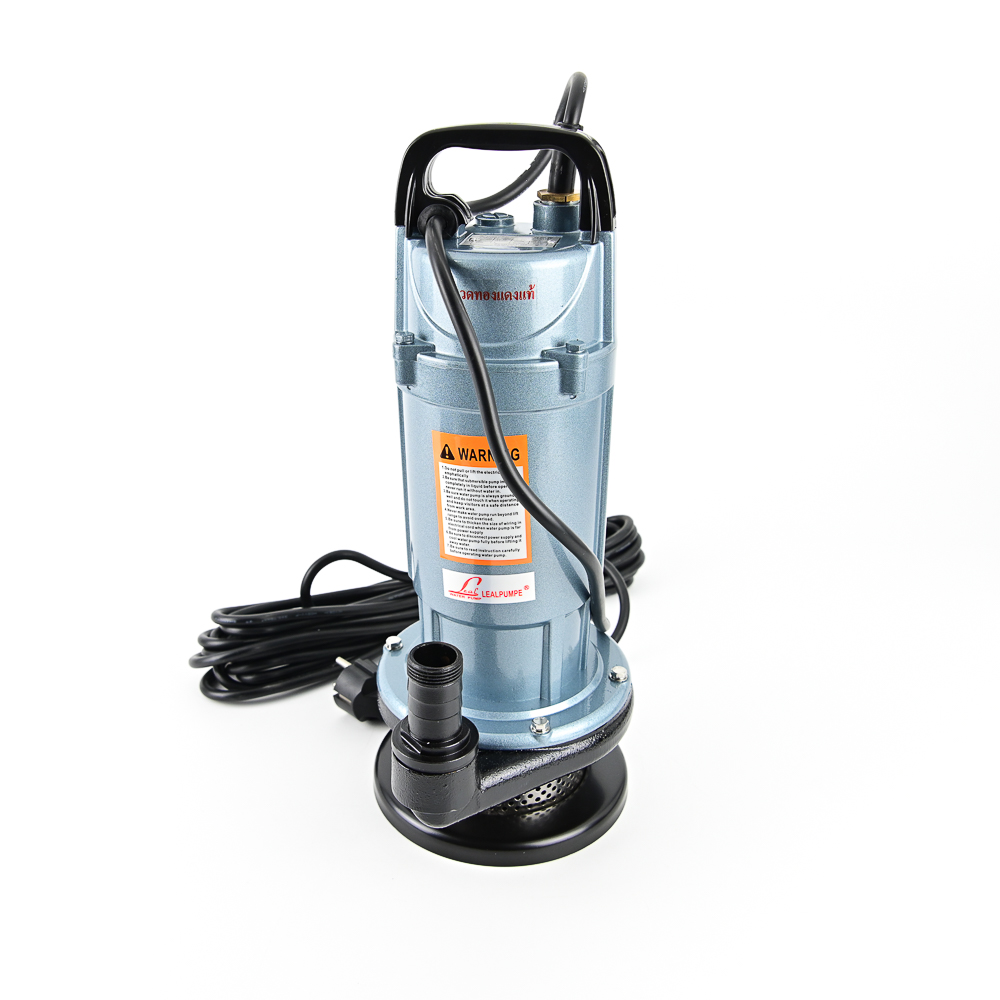 DAYUAN LA370 ปั๊มแช่ 1นิ้ว 370W ความเร็วรอบ 2900 RPM ส่งสูง 19M ปริมาณน้ำ 73 L/min > ALUMINUM ใช้กับน้ำสะอาด