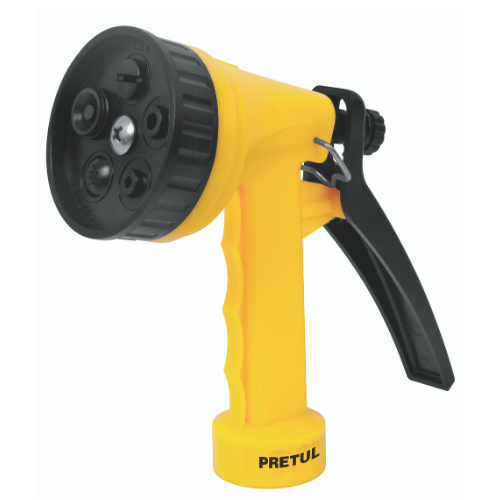 PRETUL 22765 หัวฉีดสเปรย์พ่นน้ำพลาสติก ปรับการฉีดพ่นได้ 5 แบบ (PIM-55P) (ราคาต่ออัน ,ในกล่องบรรจุ 6 อัน)