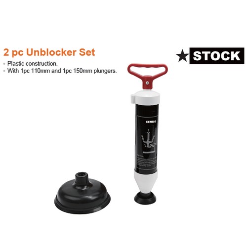 KENDO 50205 ชุดลูกสูบปั๊มท่อตัน 110mm,150mm