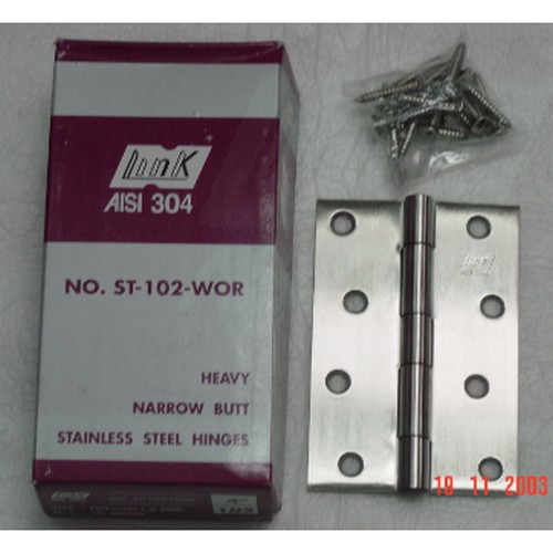 SKI - สกี จำหน่ายสินค้าหลากหลาย และคุณภาพดี | LINK บานพับสแตนเลส 2นิ้ว #102