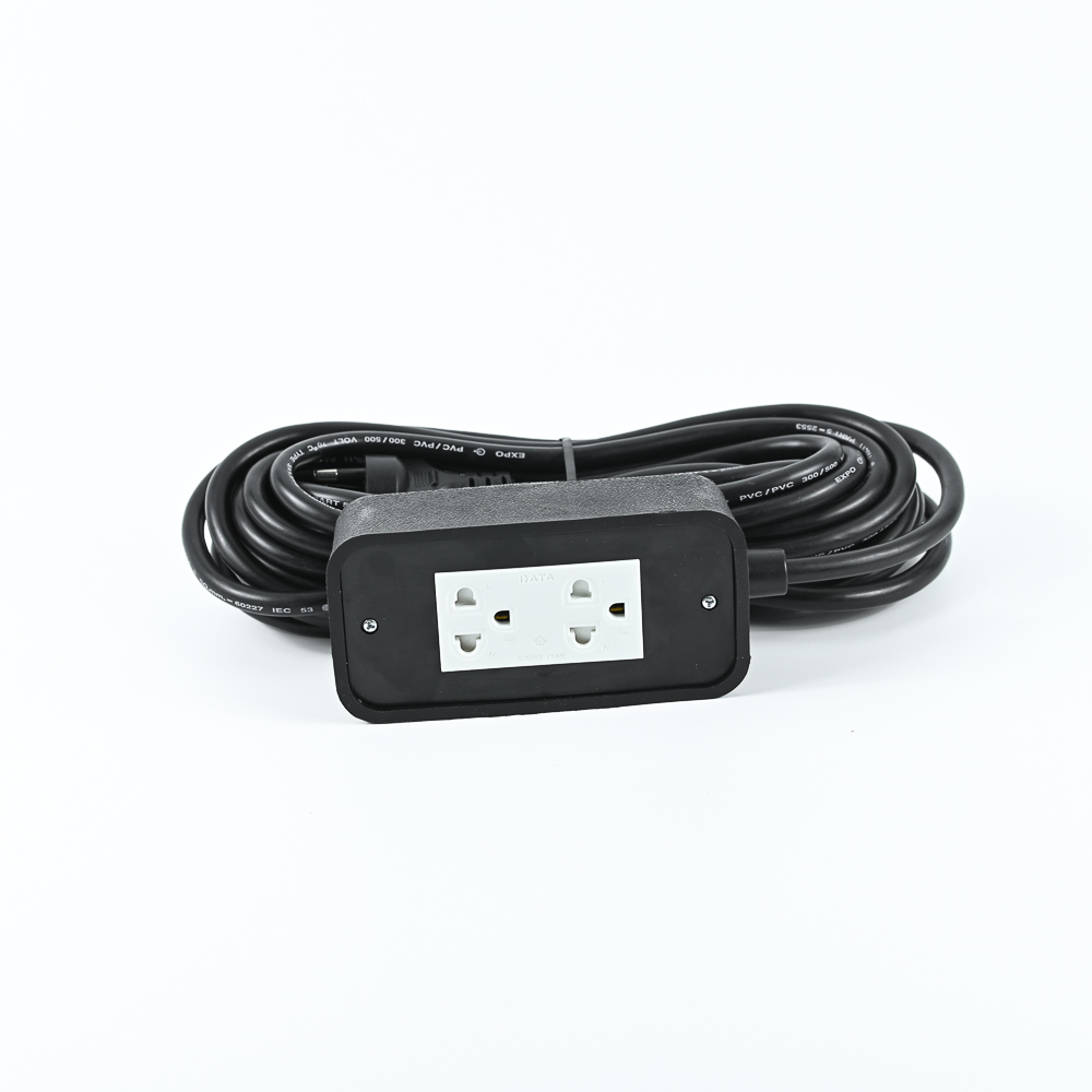 DATA HD9 ปลั๊กยาง สายไฟ VCT 3 x 1.5 10 เมตร 16A 3500W