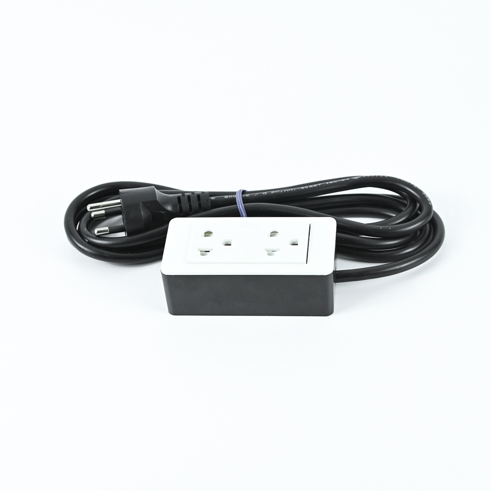 DATA HD9SU2 ปลั๊กไฟ 2 ช่อง 2 เมตร 10A 2300W