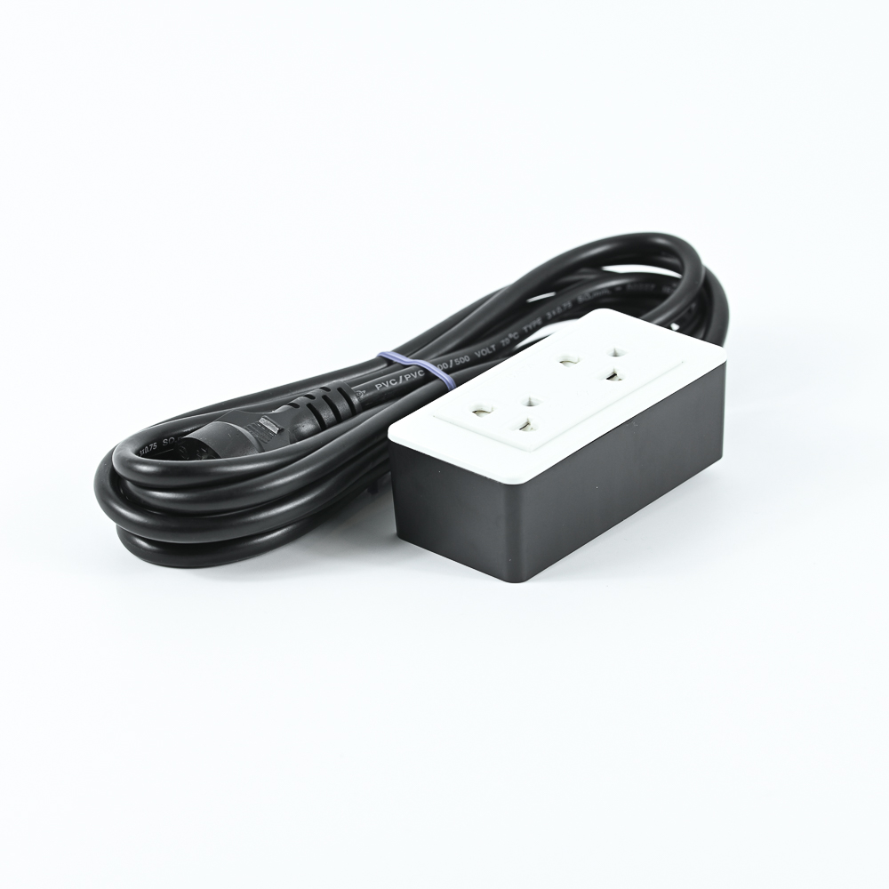 DATA HD9SU2 ปลั๊กไฟ 2 ช่อง 3 เมตร 10A 2300W