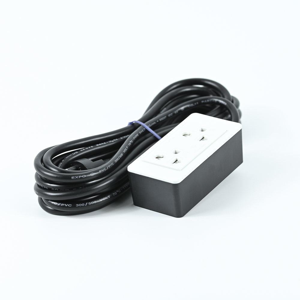 DATA HD9SU2 ปลั๊กไฟ 2 ช่อง 5 เมตร 10A 2300W
