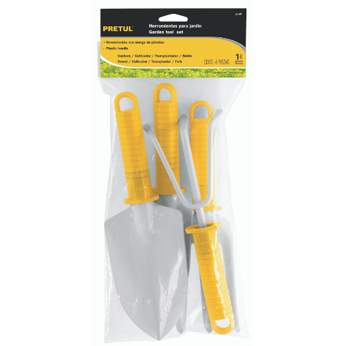 SKI - สกี จำหน่ายสินค้าหลากหลาย และคุณภาพดี | PRETUL 21708 ชุดงานสวน 4ชิ้น (JJ-4P)