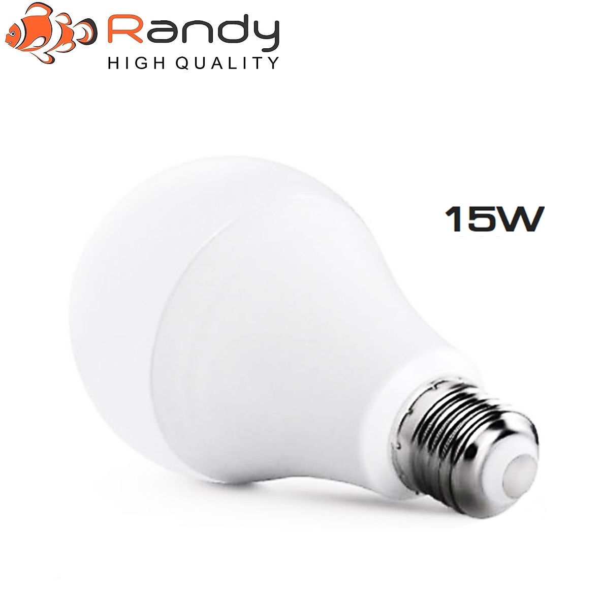 RANDY YD-15D หลอดไฟทรงกลม กำลังไฟ 15W.