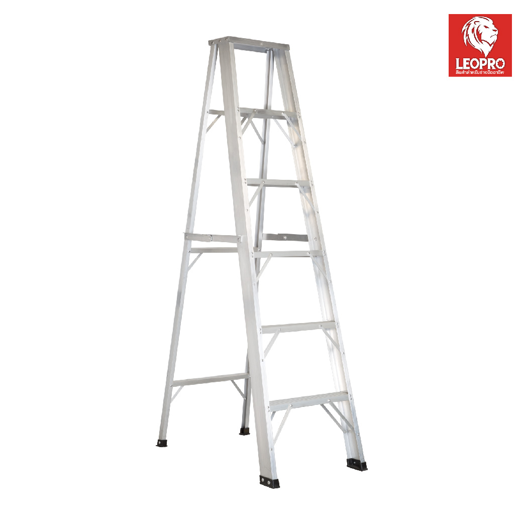 SKI - สกี จำหน่ายสินค้าหลากหลาย และคุณภาพดี | LEOPRO LP07005 บันไดพับ(บาง) 1 ทาง 6 ฟุต