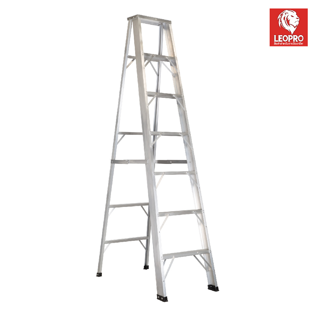 SKI - สกี จำหน่ายสินค้าหลากหลาย และคุณภาพดี | LEOPRO LP07038 บันไดหนา (ขาใหญ่) 1 ทาง 7 ฟุต