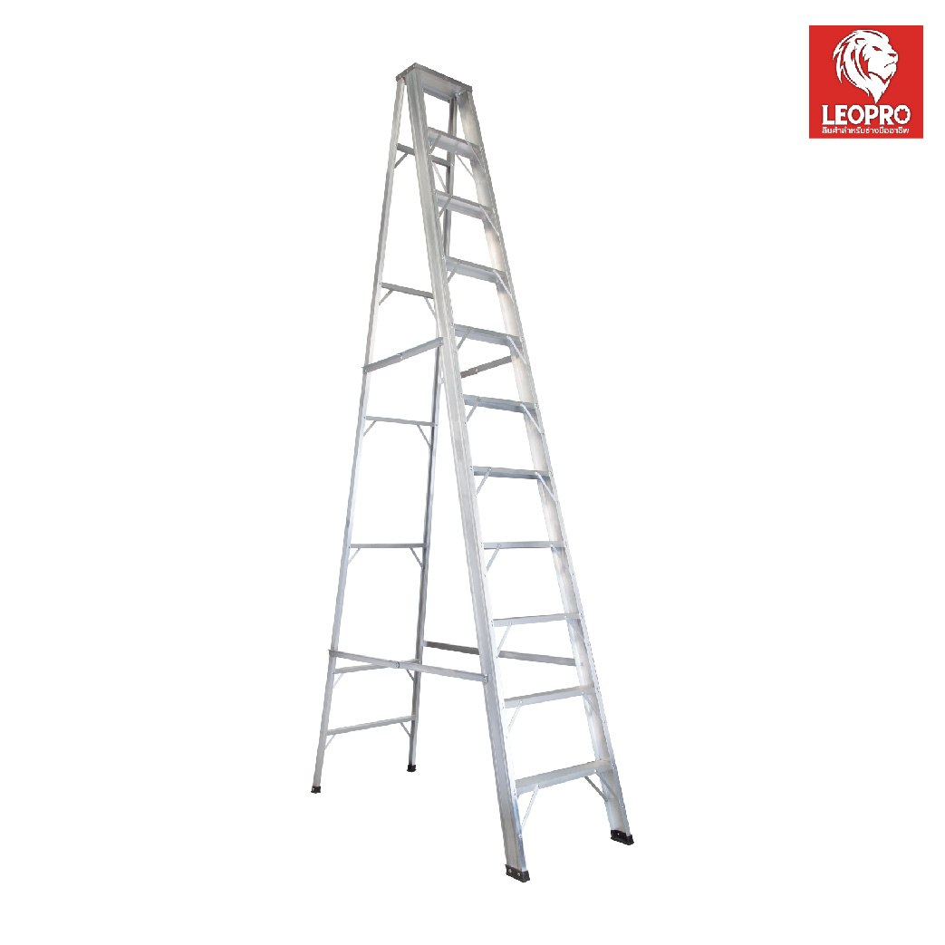SKI - สกี จำหน่ายสินค้าหลากหลาย และคุณภาพดี | LEOPRO LP07042 บันไดหนา (ขาใหญ่) 1 ทาง 11 ฟุต