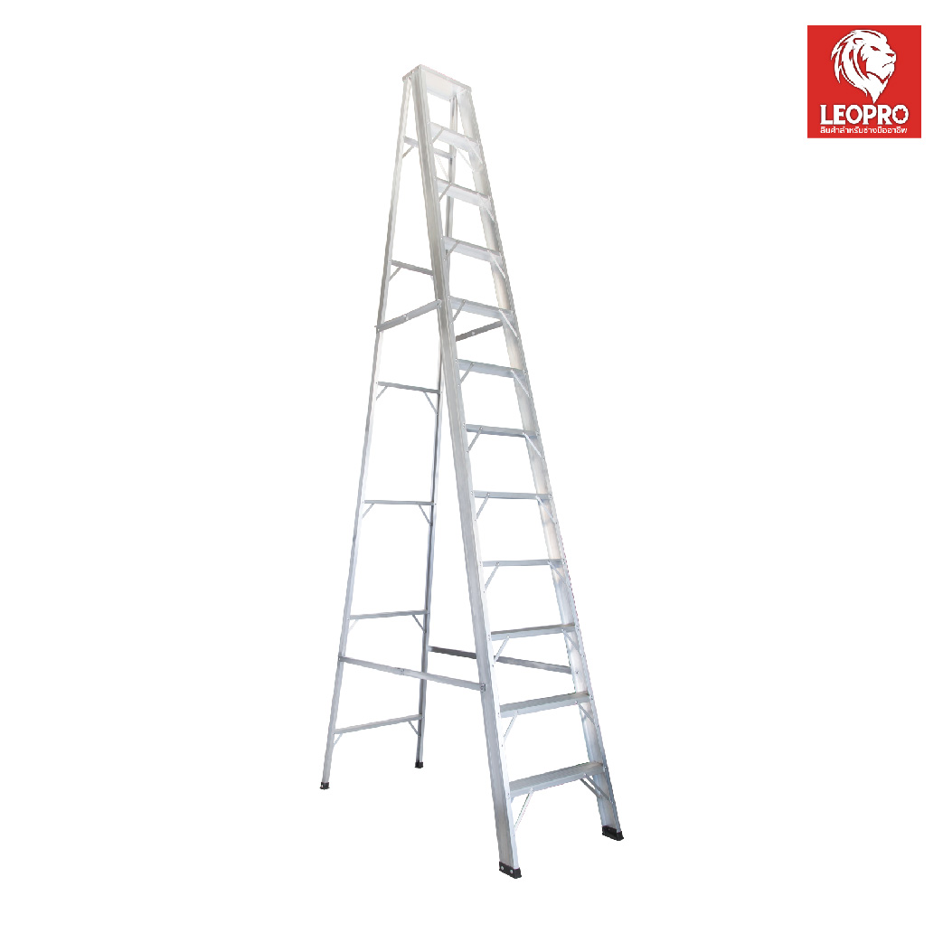 SKI - สกี จำหน่ายสินค้าหลากหลาย และคุณภาพดี | LEOPRO LP07043 บันไดหนา (ขาใหญ่) 1 ทาง 12 ฟุต