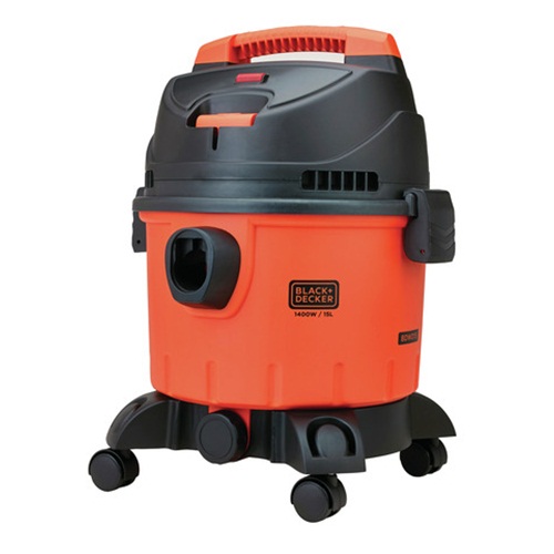 SKI - สกี จำหน่ายสินค้าหลากหลาย และคุณภาพดี | BLACK&DECKER BDWD15-B1 เครื่องดูดฝุ่นเปียกและแห้งความจุ 15 ลิตร 1200W