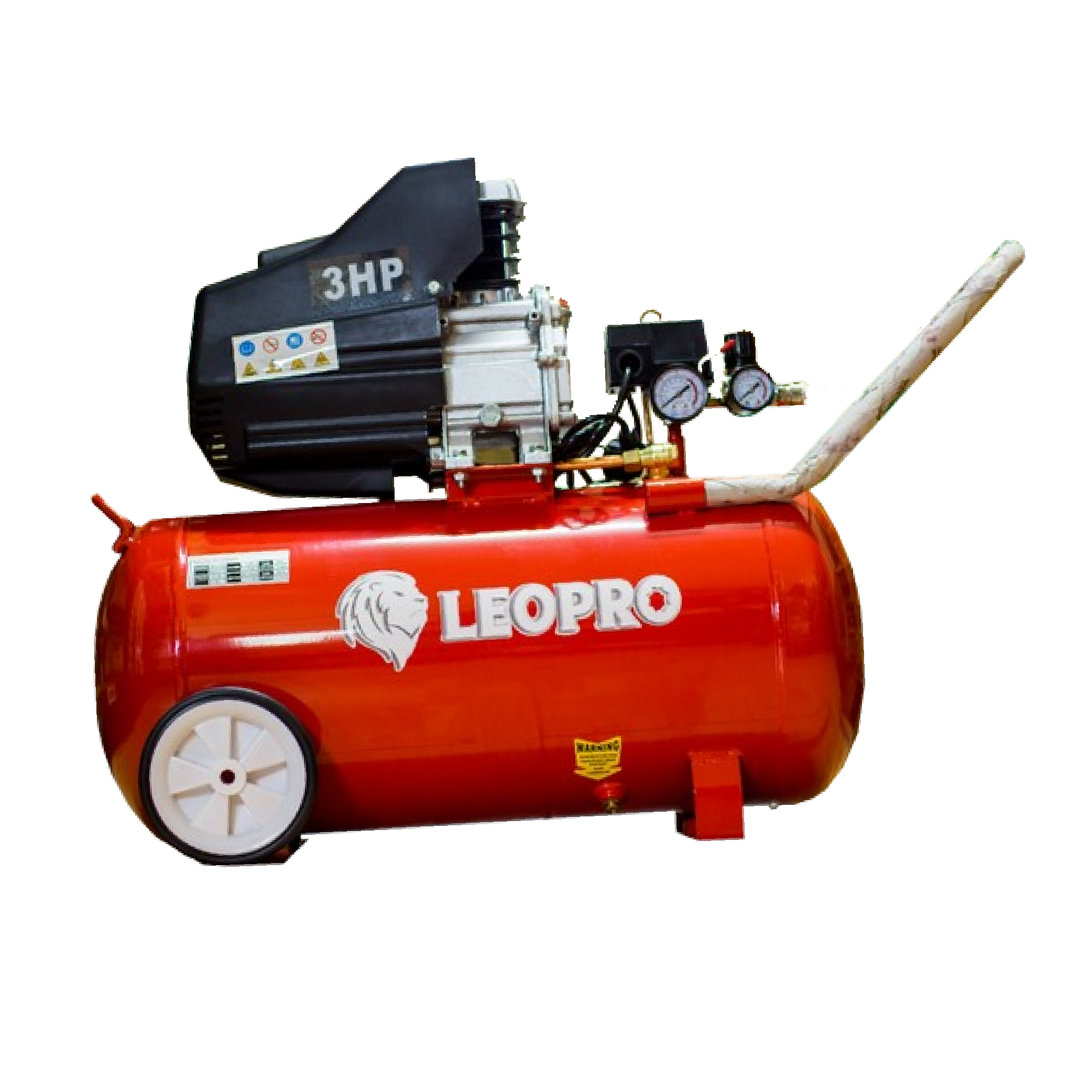 LEOPRO SNC-5030 ปั๊มลมโรตารี่ HYBRID 3HP 250L/min ถัง 50L.พร้อม quick coupler**