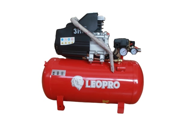 LEOPRO SNC-5030 ปั๊มลมโรตารี่ HYBRID 3HP 250L/min ถัง 50L.พร้อม quick coupler**