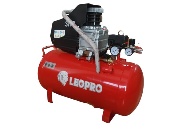 LEOPRO SNC-5030 ปั๊มลมโรตารี่ HYBRID 3HP 250L/min ถัง 50L.พร้อม quick coupler**