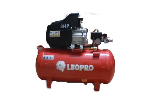 LEOPRO SNC-5030 ปั๊มลมโรตารี่ HYBRID 3HP 250L/min ถัง 50L.พร้อม quick coupler**