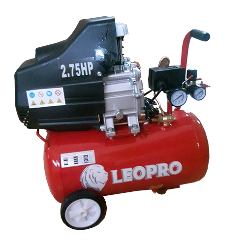 LEOPRO SNC-2525 ปั๊มลมโรตารี่ HYBRID 2.5HP ถัง 25L.พร้อม quick coupler**