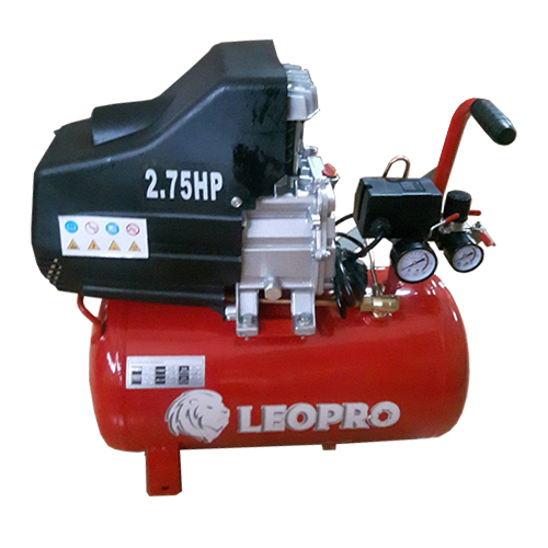 LEOPRO SNC-2525 ปั๊มลมโรตารี่ HYBRID 2.5HP ถัง 25L.พร้อม quick coupler**