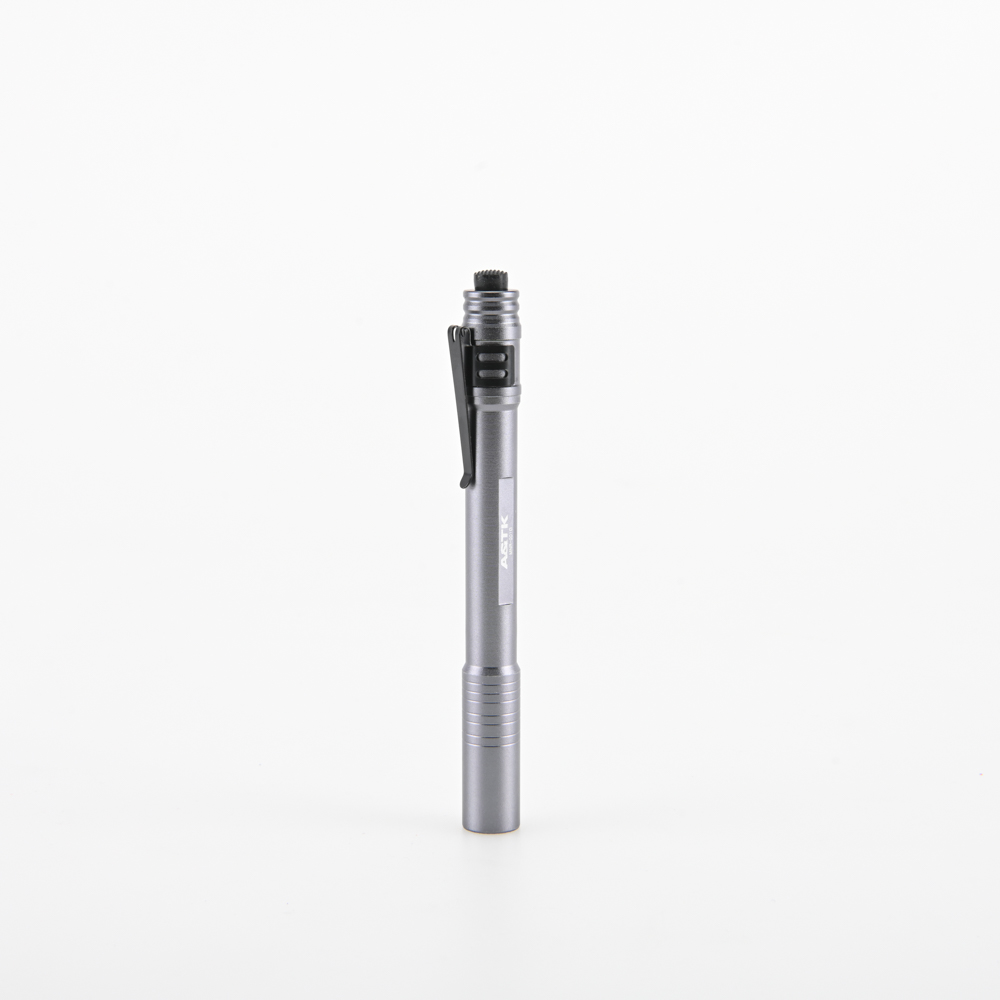 A&TK MNR-001G ไฟฉายสีเทาส่องสว่าง 110 lm (ใช้ถ่าน 2AAA 2 ก้อน)