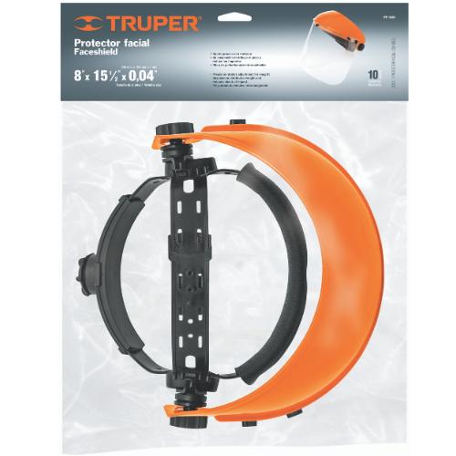 SKI - สกี จำหน่ายสินค้าหลากหลาย และคุณภาพดี | TRUPER 14221 หน้ากากป้องการใบหน้า ชนิดใส (PF-500)