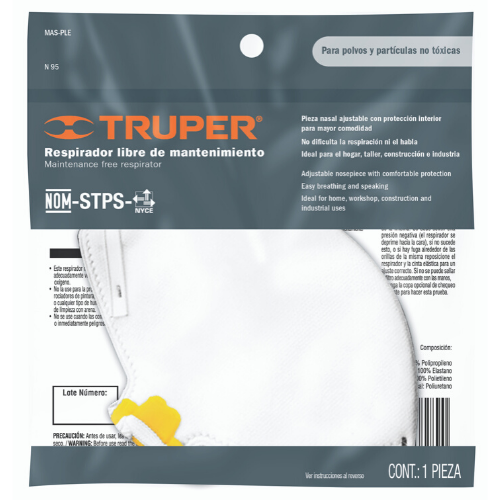 SKI - สกี จำหน่ายสินค้าหลากหลาย และคุณภาพดี | TRUPER 14427  หน้ากากอนามัยกันเชื้อโรค N95 ()