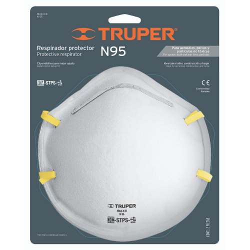 SKI - สกี จำหน่ายสินค้าหลากหลาย และคุณภาพดี | TRUPER 19753  หน้ากากอนามัยกันไอระเหย เชื้อโรค N96 ()